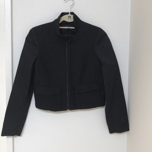 COS brand cropped Moto jacket
